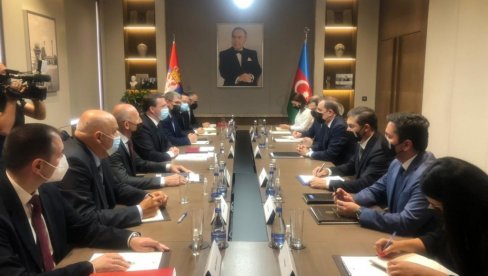 VEĆA RAZMENA SA AZERBEJDŽANOM: Naša delegacija na šestom zasedanju Međuvladine komisije za ekonomsku saradnju