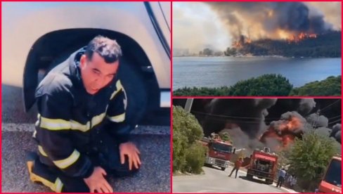 STRAVIČNI SNIMCI POŽARA U TURSKOJ: Vatrogasci na izmaku snaga, ruski avioni u brišućem letu - jedna scena slomila srce svima (FOTO/VIDEO)