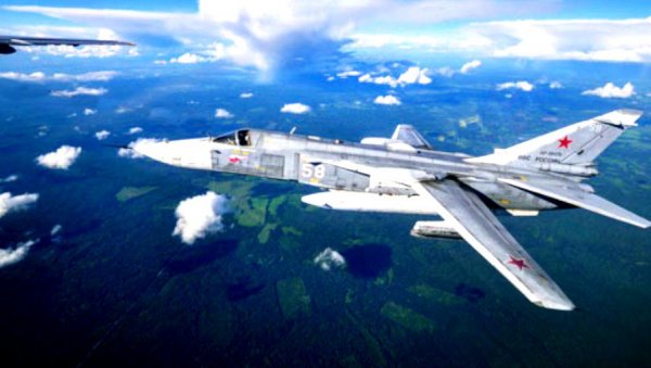 ХАОС НА НЕБУ ИЗНАД РУМУНИЈЕ: Руски Су-24 изненадио Британце, Тајфун хитно полетео