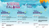 BALONI PONOVO LETE IZNAD KRUŠEVCA: Poznat program petog Međunarodnog festivala balona