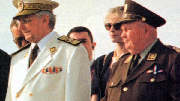 ТУЂМАНОВ ПЛАН ЈЕ БИО - ЗБРИСАТИ СРБЕ! Злогласна Олуја испланирана пре 26 година на састанку хрватског председника са генералима