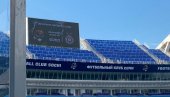 PARTIZAN IZAŠAO NA STADION SOČIJA: Fudbaleri crno-belih osetili travu stadiona Fišt Olimpik (FOTO)