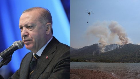 ЕРДОГАН: Ово су најгори пожари који су погодили Турску! (ФОТО)