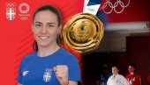 SVEČANA CEREMONIJA ZATVARANJA OI: Jovana Preković nosi zastavu Srbije