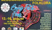 MEĐUNARODNA SMOTRA FOLKLORA: Festival Bečej Folk fest od 13. do 16. avgusta