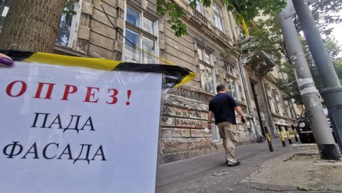 FASADA PADA PO ČITAVOM DORĆOLU: Istorijsko jezgro Beograda prepuno oronulih zgrada koje se krune, ali planirana je njihova obnova