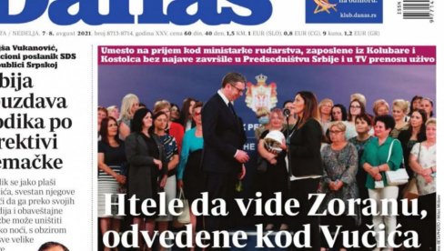 LIST DANAS OBMANUO JAVNOST: Jedan detalj razotkrio lažnu vest o predsedniku Vučiću (FOTO)