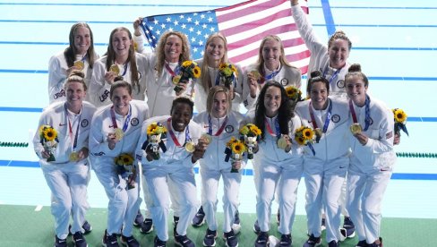 VATERPOLO: Amerikanke se okitile zlatnom medaljom