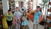 RADIONICA MOJA VREĆA SA BLAGOM: U biblioteci u Lapovu