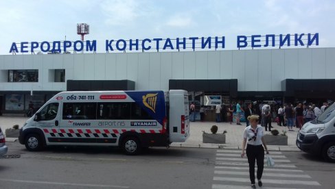 U TOKU JE ANTIDIVERZIONI PREGLED: Niškom aerodromu stigla dojava o bombi