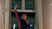 TRSTENIK NA NOGAMA: Doček bronzanog olimpijca Milenka Sebića (FOTO/VIDEO)