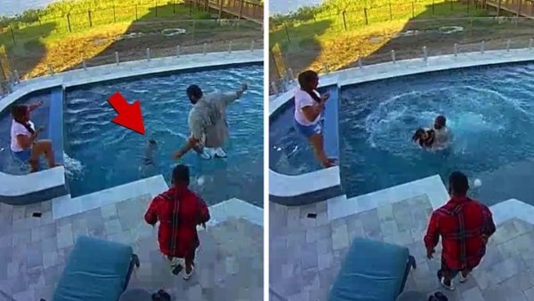 УМАЛО ИЗБЕГНУТА ТРАГЕДИЈА:  НБА звезда спасила сина од дављења у базену (ВИДЕО)