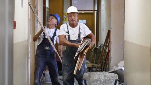 OPREMA I PRILAGOĐEN PROSTOR: Narednih 45 dana trajaće rekonstrukcija centra za socijalni rad opštine Rakovica