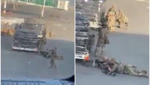 HAOS NA AERODROMU U KABULU: Američki vojnici otvorili vatru, civili očajnički žele da se ukrcaju na letove (VIDEO)