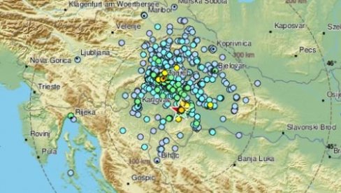 ЈАК ЗЕМЉОТРЕС У ХРВАТСКОЈ: Поново се тресло тло код Петриње
