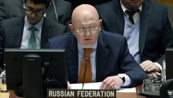 РУСИ РЕАГОВАЛИ НА ИЗЈАВЕ ЗАПАДНИХ СИЛА: Огласио се представник Москва у УН - позвао на одбрану повеље (ВИДЕО)