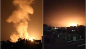 ИЗРАЕЛ ПОНОВО НАПАО ГАЗУ: Авиони бомбардовали положаје Хамаса (ВИДЕО)