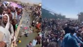 POTRESNE SCENE U KABULU: Novinar objavio snimak sa aerodroma, očajni narod pokušava da pobegne iz zemlje (VIDEO)