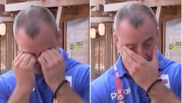 САВЛАДАЛЕ ГА ЕМОЦИЈЕ: Српски параолимпијац бризнуо у плач у Токију (ВИДЕО)