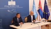 САРАДЊА У ИЗГРАДЊИ ЗГРАДЕ ПОЛИЦИЈСКЕ ИСПОСТАВЕ У НОВОМ САДУ: Министар Вулин и градоначелник Вучевић потписали уговор