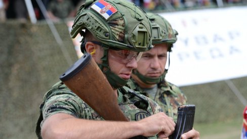 SRPSKI VOJNI POLICAJCI NAJBOLJE PUCAJU: Pripadnici Vojske Srbije vode posle druge faze „Čuvara reda“