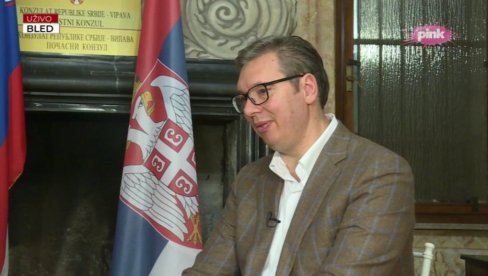 ВУЧИЋ ИЗ СЛОВЕНИЈЕ: Председник о одласку на Цетиње, измишљању нових нација и великој посети коју Србија очекује