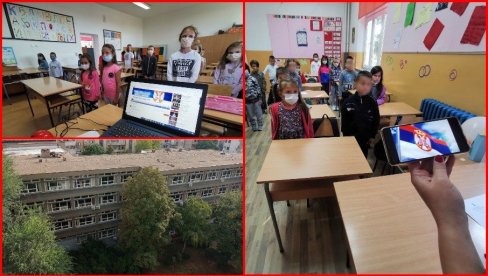 БОЖЕ ПРАВДЕ ОДЈЕКУЈЕ СРБИЈОМ: Почела је нова школска година, малишани сели у клупе и кренули у нове победе (ФОТО/ВИДЕО)