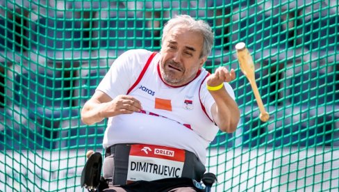 ПАРАОЛИМПИЈСКЕ ИГРЕ: Трећа медаља за Србију, Димитријевић освојио сребро