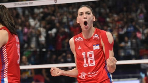 PRIZNANJE ZA SRPKINJU: Tijana Bošković u idealnoj postavi Evropskog prvenstva