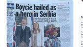 САНДЕЈ МИРОР: Бојси је у Србији дочекан као херој! (ФОТО)