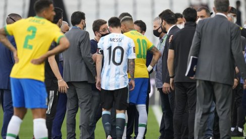 FIFA DONOSI ODLUKU: Pokrenuta istraga zbog prekida utakmice Brazil - Argentina
