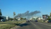 POŽAR NA NOVOM BEOGRADU: Gore dve barake u Agostina Neta - vatrogasci hitno izašli na teren