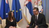 OPROŠTAJNA POSETA AMBASADORKE AUSTRALIJE: Vučić razgovarao sa Rut Stjuart