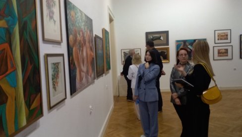 ЧУВАРИ УМЕТНИЧКОГ ДОСТОЈАНСТВА: Отворена 25. годишња изложба Ликовног круга у Музеју Војводине