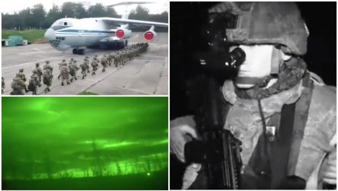 POD PUNOM RATNOM OPREMOM: Ruski padobranci raspoređeni na severoistoku Sirije