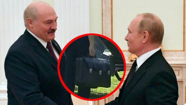 ШТА ЛУКАШЕНКО НОСИ У КОФЕРУ? Путин увек има нуклеарне кодове, белоруски председник нешто сасвим другачије
