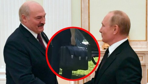 ŠTA LUKAŠENKO NOSI U KOFERU? Putin uvek ima nuklearne kodove, beloruski predsednik nešto sasvim drugačije