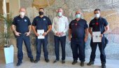 NAJBOLJI VATROGASAC I POLICAJAC ZEMUNA: Dodeljene nagrade čuvarima reda