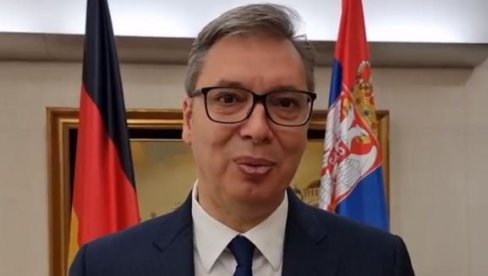 BORIĆU SE ZA SRBIJU! Predsednik Vučić dočekuje Angelu Merkel, objavio snimak sa aerodroma (VIDEO)