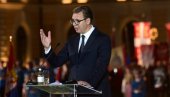 NEKA ŽIVI SRPSKO JEDINSTVO, SLOBODA I TROBOJKA! Pročitajte govor predsednika Vučića povodom velikog praznika