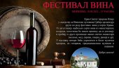 DEGUSTACIJA NAJBOLJIH SORTI: Festival vina u Hramu Svetog proroka Ilije