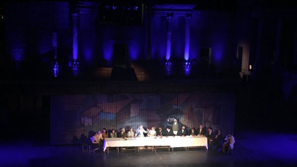 ВИОЛИНИСТА У ПЛОВДИВУ: У античком амфитеатру изведен мјузикл у поставци Небојше Брадића