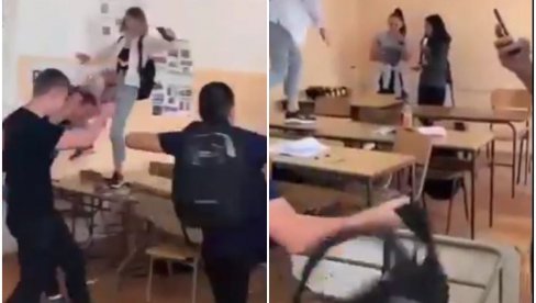 LOME I ŠUTIRAJU STOLICE, BACAJU KLUPE: Bahato ponašanje učenika u Srbiji izazvalo šok, mnogi u neverici! (VIDEO)
