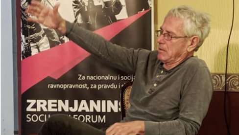 LJUDI NA MARGINAMA - GLAVNI GLUMCI: Filmski režiser Želimir Žilnik u Zrenjaninu