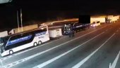GUŽVE ZBOG RADOVA NA GRANIČNOM PRELAZU: Na Horgošu i Šidu teretna vozila čekaju tri sata