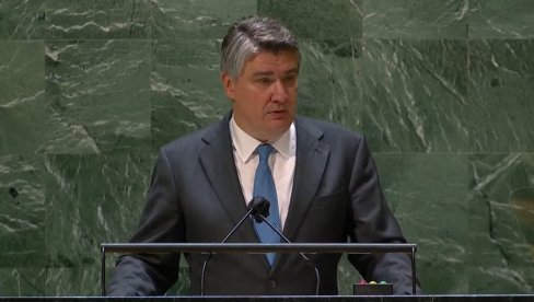 NEOPHODNE REFORME U BiH: Milanović se obratio na Generalnoj skupštini Ujedinjenih nacija