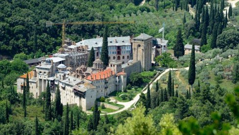 ZACELJUJU SE RANE HILANDARA: Posle 20 godina od katastrofalnog požara zavržava se obnova Svete srpske carske lavre na Atosu