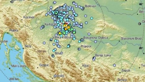 TRESLO SE TLO KOD PETRINJE: Još jedan zemljotres pogodio Petrinju