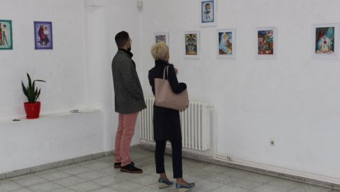RODNE SLIČNOSTI I RAZLIKE : U kraljevačkom Kulturnom centru Ribnica do 5. oktobra otvorena izložba ilustracija Martine Ivanović
