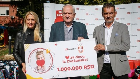 MILION ZA DECU IZ ZVEČANSKE: Novak i sportisti donirali medalje za aukciju